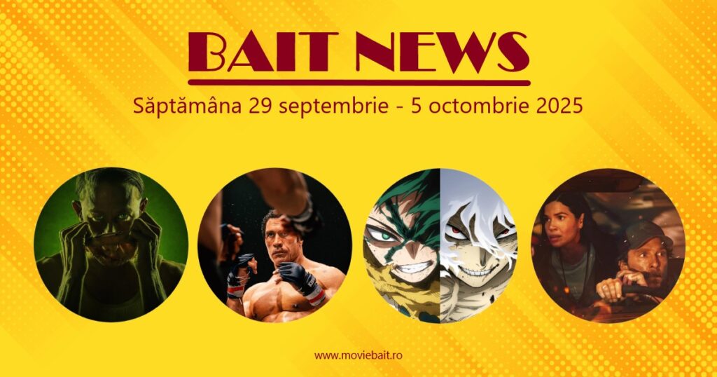 Poster newsletter "BAIT NEWS" săptămâna 2025/40