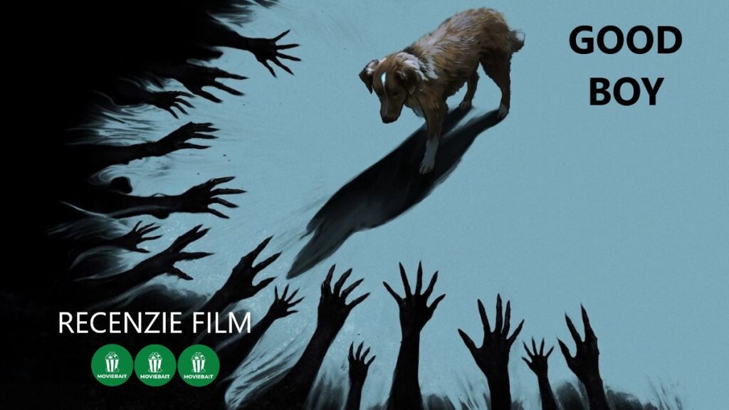 good boy recenzie Poster recenzie film "GOOD BOY" cu trei insigne verzi de evaluare cu logo-ul "MOVIEBAIT".